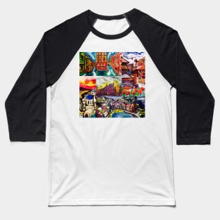 worldly Baseball T-Shirt